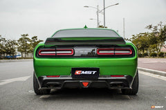 Dodge Challenger Hellcat Redeye T/A Scat Pack 392 SRT R/T SXT SE 2008-2023 with Aftermarket Parts - Carbon Fiber / FRP Rear Diffuser from CMST Tuning
