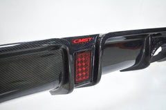 Honda Civic 10th Gen FC1 FC2 FC5 FC6 2016 2017 2018 2019 2020 2021 with Aftermarket Parts - Rear Diffuser Carbon Fiber / FRP from CMST Tuning