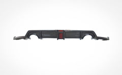 Honda Civic 10th Gen FC1 FC2 FC5 FC6 2016 2017 2018 2019 2020 2021 with Aftermarket Parts - Rear Diffuser Carbon Fiber / FRP from CMST Tuning