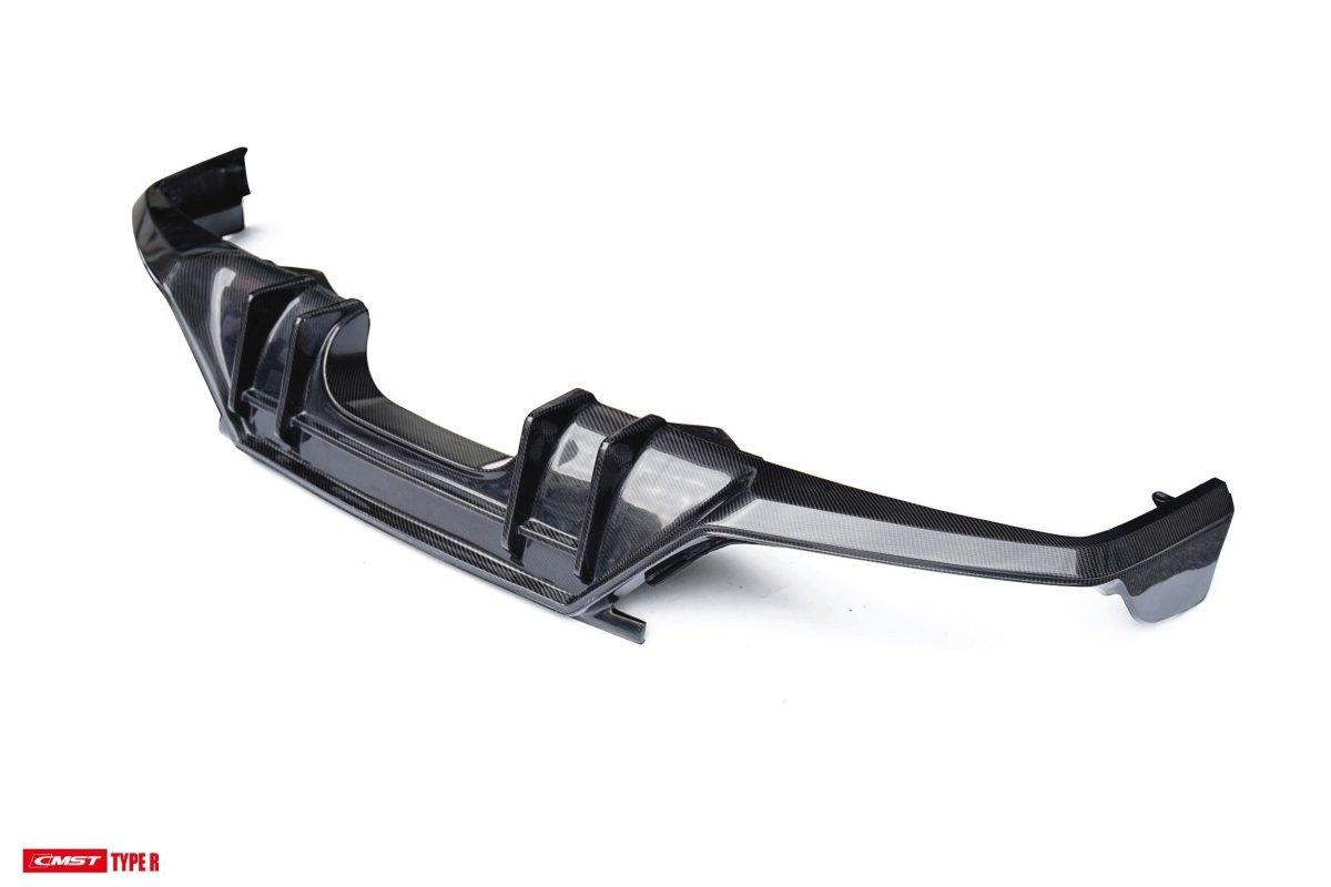 Honda Civic Type-R FK8 2017-2021 with Aftermarket Parts - Rear Diffuser Carbon Fiber / FRP from CMST Tuning
