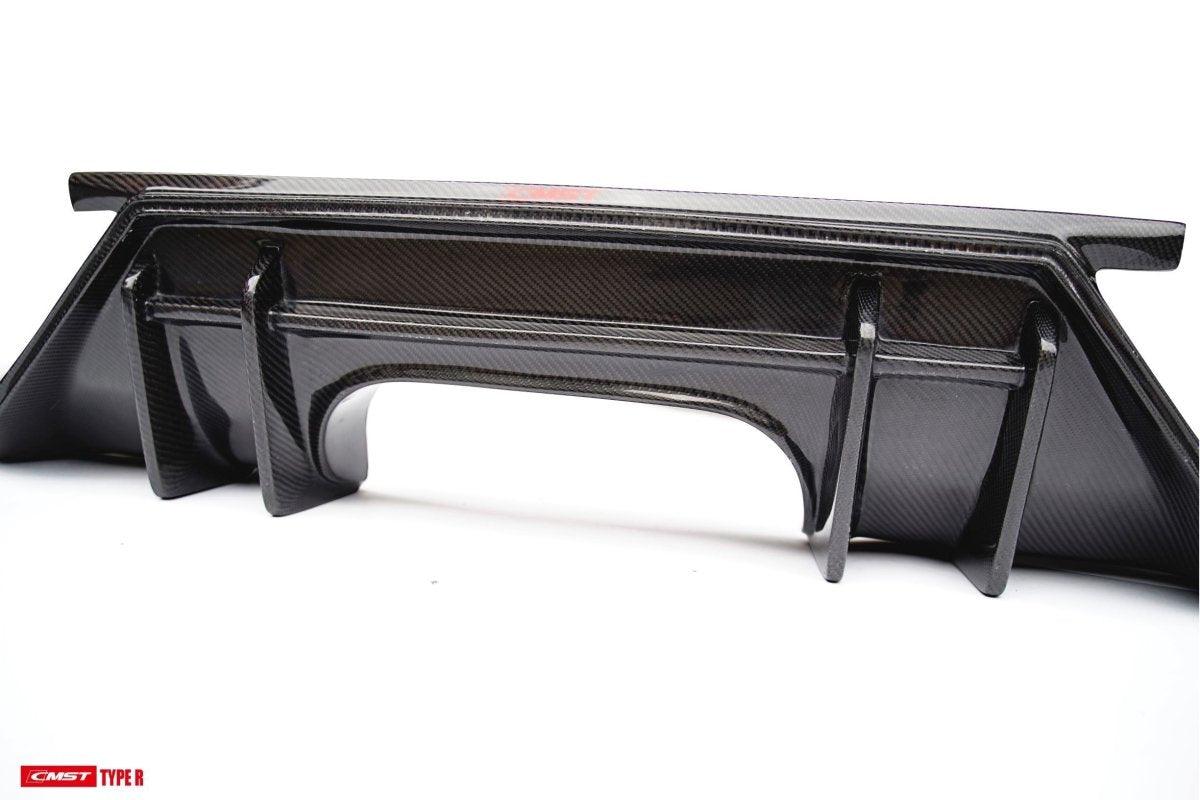 Honda Civic Type-R FK8 2017-2021 with Aftermarket Parts - Rear Diffuser Carbon Fiber / FRP from CMST Tuning

