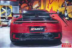 Porsche 992 992.1 Carerra Base/S/T/4/4S/Targa 4/Targa 4S/GTS 2020-2024 (Sport Design Aerokit Package only)with Aftermarket Parts - Carbon Fiber Rear Diffuser from CMST Tuning