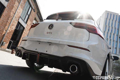 Volkswagen Golf GTI MK8 2022-ON with Aftermarket Parts - Pre-preg Carbon Fiber/FRP Rear Diffuser from CMST Tuning