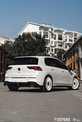 Volkswagen Golf GTI MK8 2022-ON with Aftermarket Parts - Pre-preg Carbon Fiber/FRP Rear Diffuser from CMST Tuning