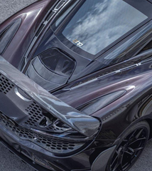 McLaren 720s 2018-2023 with Aftermarket Parts - OE Style Rear Engine Cover Carbon Fiber / FRP from CMST Tuning
