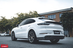 Cayenne 9Y3 9Y3.1 Base/S/GTS/Turbo/Turbo S/Turbo GT 2019-2023 & Cayenne 9Y3 9Y3.2 Base/S/GTS/Turbo/Turbo S/Turbo GT 2024-ON with Aftermarket Parts - Vacuumed Carbon & FRP Rear Spoiler from CMST Tuning