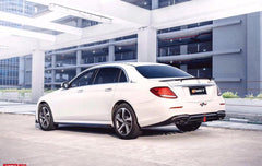 Mercedes Benz E-Class E63S E63 E53 E43 AMG E550 E450 E400 E350 E300 W213 2017-2023 with Aftermarket Parts - Rear Spoiler Carbon Fiber/FRP from CMST Tuning