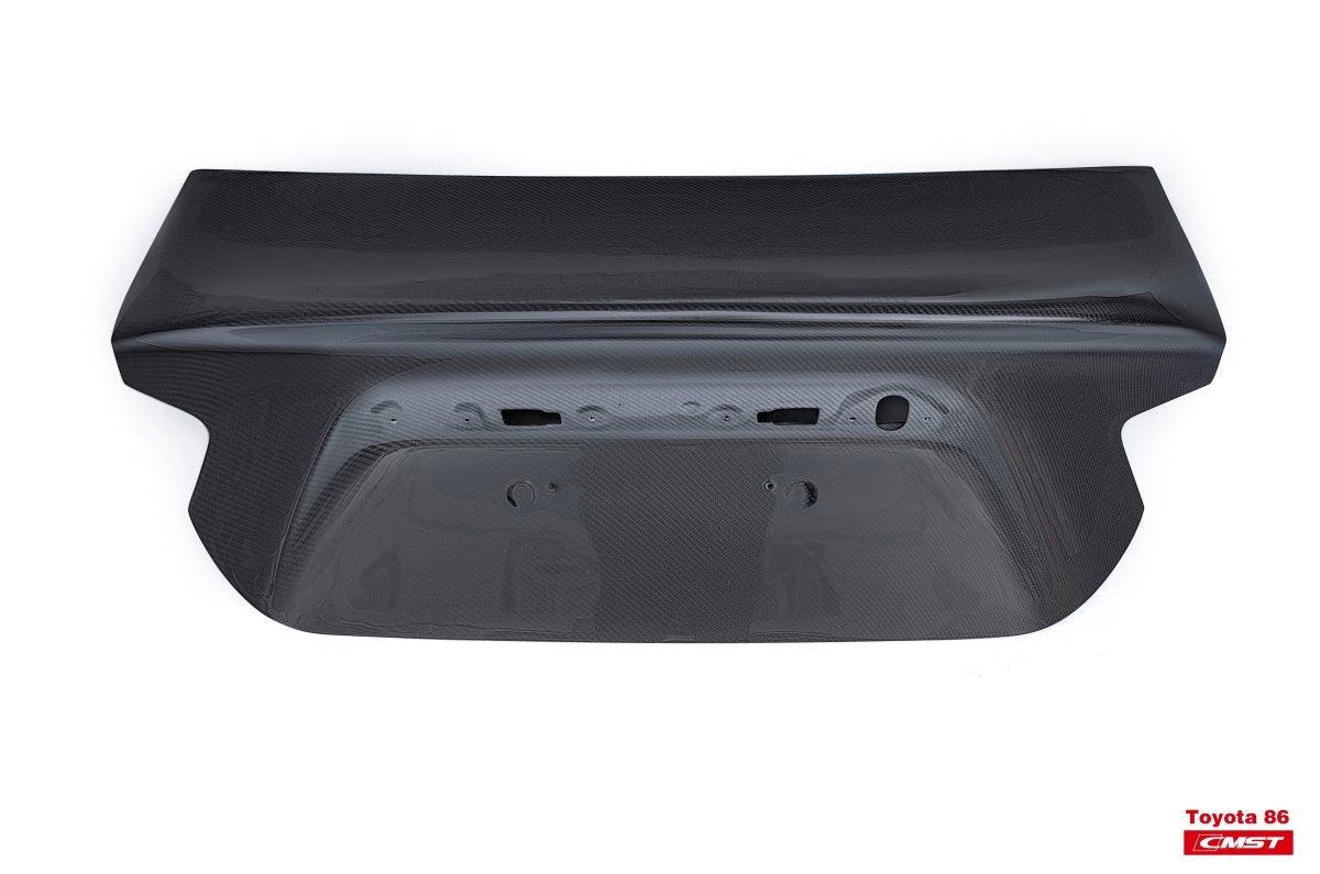 Toyota Scion Subaru GT86 86 TRD GT SE Base 2017-2020 & Scion FR-S FRS 2013-2016 & BRZ TS Limited Premium 2013-2020 with Aftermarket Parts - V1 Style Trunk Lid Carbon Fiber from CMST Tuning