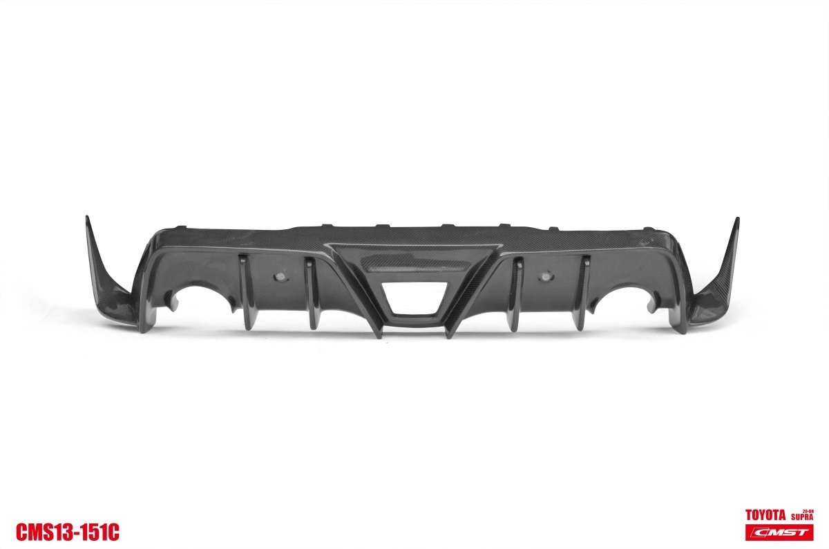 Toyota Supra MK5 A90 A91 3.0 2.0 2020-ON with Aftermarket Parts - Rear Diffuser Carbon Fiber / FRP from CMST Tuning