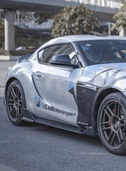 Toyota Supra MK5 A90 A91 3.0 2.0 2020-ON with Aftermarket Parts - Side Skirts Carbon Fiber / FRP from CMST Tuning