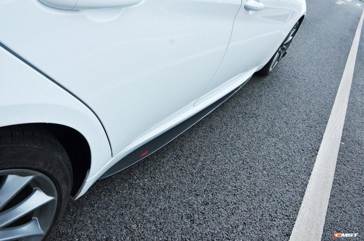 Alfa Romeo Giulia Sport Veloce Ti Sprint RWD AWD Lusso Base 2017 2018 2019 2020 2021 2022 2023 2024 2025 with Aftermarket Parts - Side Skirts Carbon Fiber / FRP from CMST Tuning