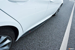Alfa Romeo Giulia Sport Veloce Ti Sprint RWD AWD Lusso Base 2017 2018 2019 2020 2021 2022 2023 2024 2025 with Aftermarket Parts - Side Skirts Carbon Fiber / FRP from CMST Tuning