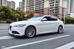 Alfa Romeo Giulia Sport Veloce Ti Sprint RWD AWD Lusso Base 2017 2018 2019 2020 2021 2022 2023 2024 2025 with Aftermarket Parts - Side Skirts Carbon Fiber / FRP from CMST Tuning