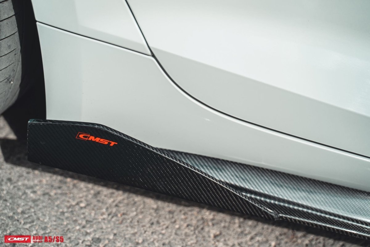CMST Tuning Carbon Fiber Side Skirts for Audi A5 / S5 B9 2017-2020 Sedan - Performance SpeedShop