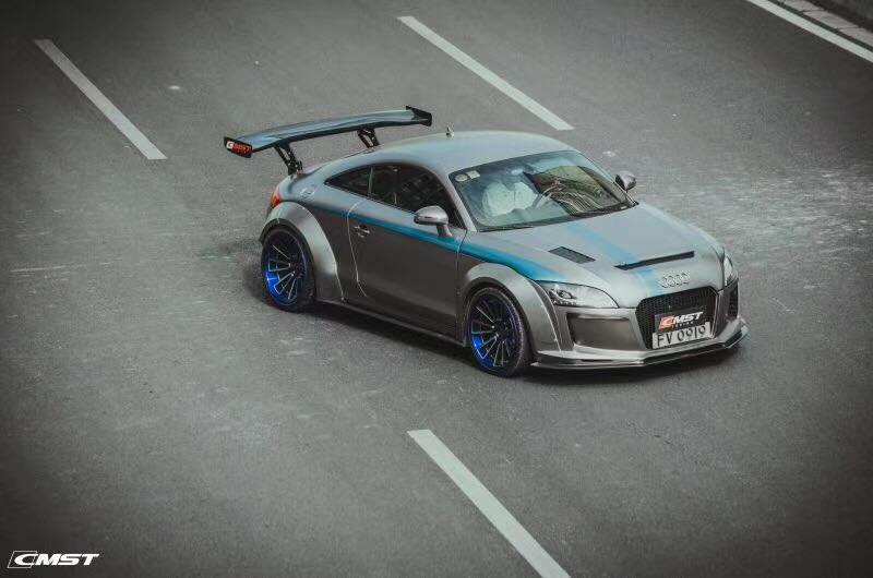 CMST Tuning Carbon Fiber Side Skirts For Audi TT TTS MK2 8J 2011-2015 - Performance SpeedShop