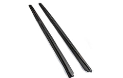 BMW 5 series M550 540 530 G30 (fits both Pre-LCI & LCI) 2017-ON with Aftermarket Parts - Carbon Fiber & FRP Side Skirts from CMST Tuning
