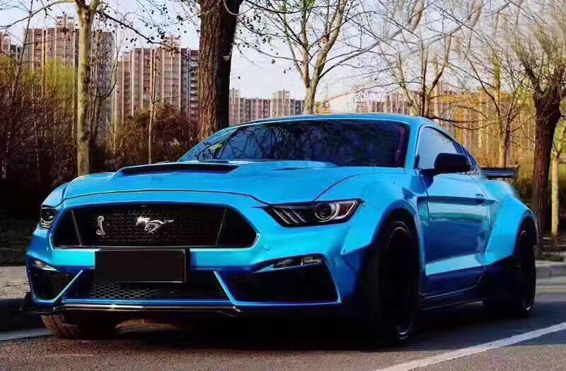 CMST Tuning Carbon Fiber Side Skirts for Ford Mustang S550.1 2015- 2017 - Performance SpeedShop