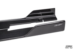 Honda Civic 11th Gen FE1 FE2 FE4 2022-ON with Aftermarket Parts - Side Skirts Carbon Fiber / FRP from CMST Tuning
