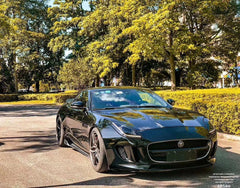 Jaguar F-Type SVR R S Base 2014-2020 with Aftermarket Parts - Side Skirts Carbon Fiber / FRP from CMST Tuning