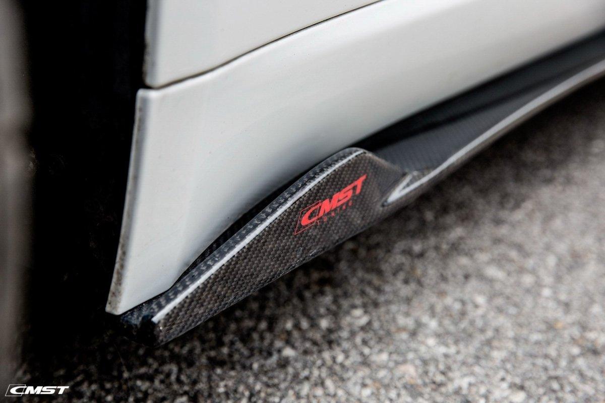 Jaguar F-Type SVR R S Base 2014-2020 with Aftermarket Parts - Side Skirts Carbon Fiber / FRP from CMST Tuning