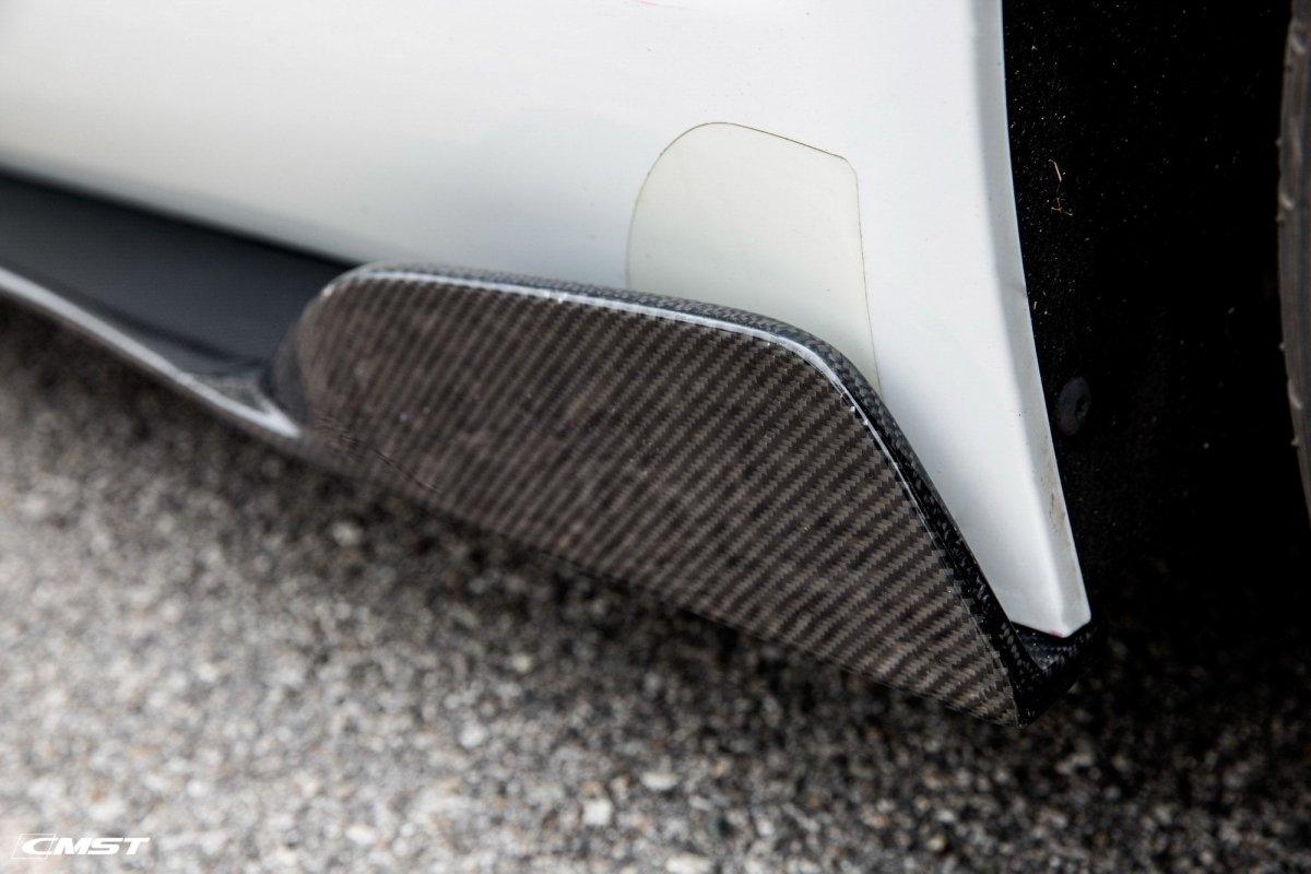 Jaguar F-Type SVR R S Base 2014-2020 with Aftermarket Parts - Side Skirts Carbon Fiber / FRP from CMST Tuning