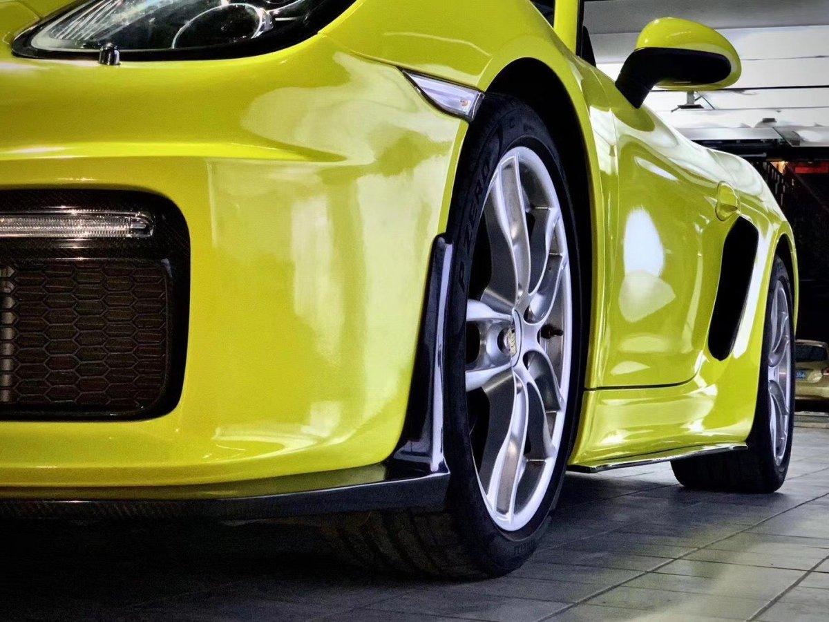 Porsche 981 Boxster (Base / S / GTS / Spyder) 2012 2013 2014 2015 2016 with Aftermarket Parts - Side Skirts Carbon Fiber / FRP from CMST Tuning