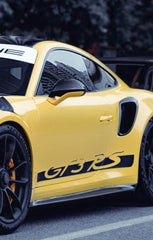 Porsche 991 991.1 911 Turbo/Turbo S/GT3RS 2012-2016 & 991 991.2 911 Turbo/Turbo S/GT3RS/GT2RS 2017-2019 with Aftermarket Parts - Vacuumed Carbon & FPR Side Skirts from CMST Tuning