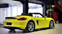 Porsche 981 Cayman & Boxster (all models, including Base / S / GTS) 2012 2013 2014 2015 2016 with Aftermarket Parts - Side Vent Covers Carbon Fiber / FRP from CMST Tuning