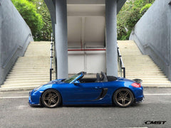 Porsche 981 Cayman & Boxster (all models, including Base / S / GTS) 2012 2013 2014 2015 2016 with Aftermarket Parts - Side Vent Covers Carbon Fiber / FRP from CMST Tuning