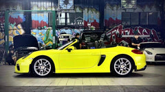 Porsche 981 Cayman & Boxster (all models, including Base / S / GTS) 2012 2013 2014 2015 2016 with Aftermarket Parts - Side Vent Covers Carbon Fiber / FRP from CMST Tuning