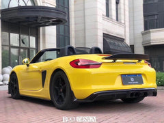 Porsche 981 Cayman & Boxster (all models, including Base / S / GTS) 2012 2013 2014 2015 2016 with Aftermarket Parts - Side Vent Covers Carbon Fiber / FRP from CMST Tuning