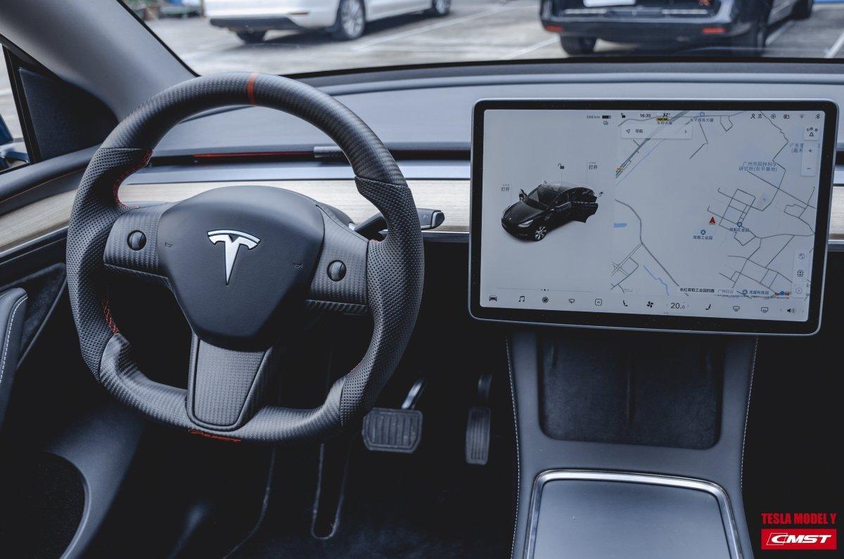 CMST Tuning Carbon Fiber Steering Wheels for Tesla Model 3 & Model Y - Performance SpeedShop