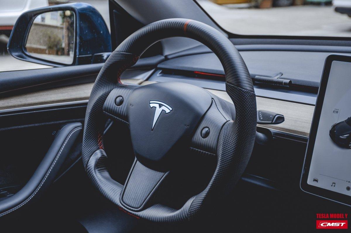 CMST Tuning Carbon Fiber Steering Wheels for Tesla Model 3 & Model Y - Performance SpeedShop