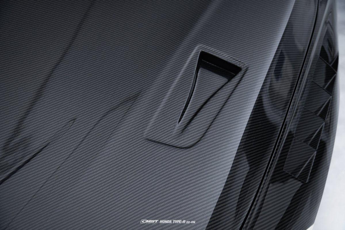 CMST Tuning Carbon Fiber Vented Hood Bonnet Ver.1 for Honda Civic Type-R FL5 - Performance SpeedShop