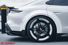 Porsche Taycan 9J1 Sedan RWD/4S/GTS/Turbo/Turbo S 2020-ON with Aftermarket Parts - Widebody Wheel Arches Carbon Fiber / FRP from CMST Tuning