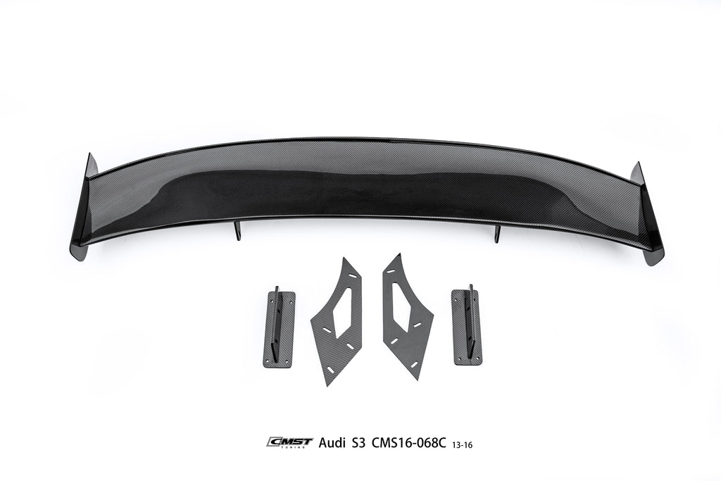Audi RS3 S3 A3 8V/8V.5 Aftermarket Parts - CMST Tuning Rear Wing Carbon ...