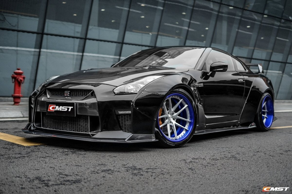 CMST Tuning Facelift Conversion Partial Carbon Fiber Full Body Kit for Nissan GTR GT-R R35 2008-2016 - Performance SpeedShop
