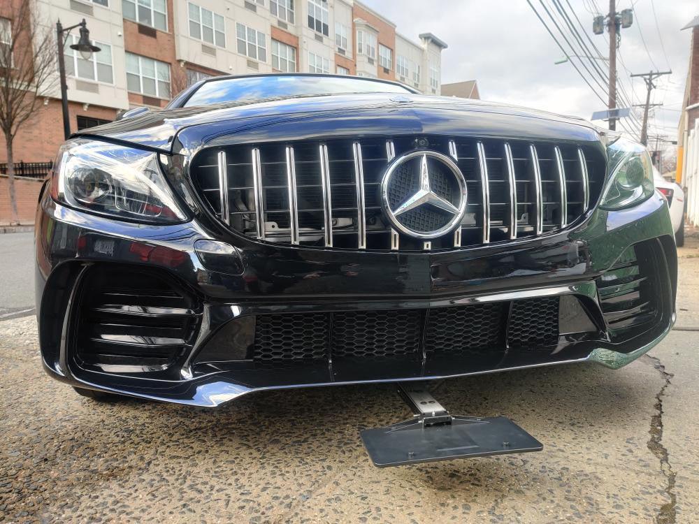 mercedes c class front lip NINTE For 2022-2025 Mercedes-Benz C-Class W206 C300 Sedan AMG Line/ 2023 AMG C43 reducing lift and increasing front For 2022-2024 Mercedes Benz C-Class