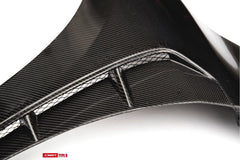 Honda Civic Type-R FK8 2017-2021 with Aftermarket Parts - Front Fenders Carbon Fiber/FRP from CMST Tuning