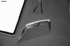 Upgrade Your Nissan GTR Nismo Black Edition Track Eidtion Premium Base 2008-2016 (for installation on 2017-2024 vehicles, 2008-2016 front bumper is recommended) with Aftermarket Parts - Tempered Clearview Glass Style Hood Bonnet Carbon Fiber / FRP from CMST Tuning
