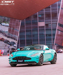 Aston Martin DB11 V8 V12 2017 2018 2019 2020 2021 2022 2023 with Aftermarket Parts - Front Canards Pre-preg Carbon Fiber from CMST Tuning