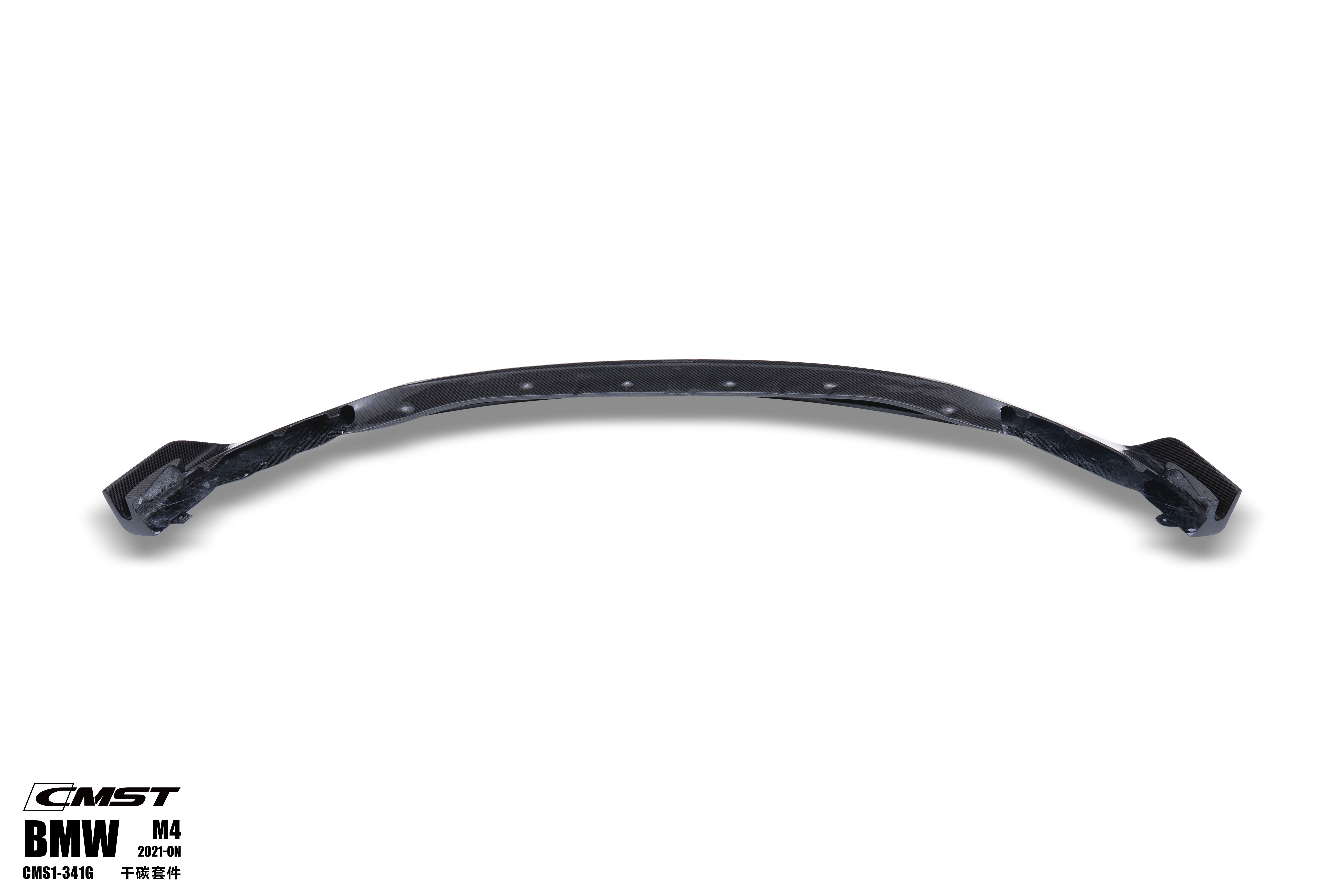 BMW M3/M3C G80/G81 & M4/M4C G82/G83 2021 2022 2023 2024 with Aftermarket Parts - Front Lip Pre-preg Carbon Fiber / FRP from CMST Tuning