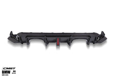 BMW M4/M4C G82/G83 2021-ON with Aftermarket Parts - Pre-preg Carbon Fiber & FRP Rear Diffuser & Canards from CMST Tuning