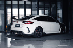 Honda Civic Type-R FL5 2023-ON with Aftermarket Parts - Pre-preg Carbon Fiber/FRP Rear Diffuser from CMST Tuning