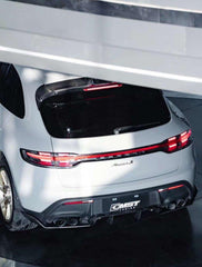 Porsche Macan 95B.3 Base/S/T 2022 2023 2024 2025 with Aftermarket Parts - Rear Diffuser Carbon Fiber / FRP from CMST Tuning
