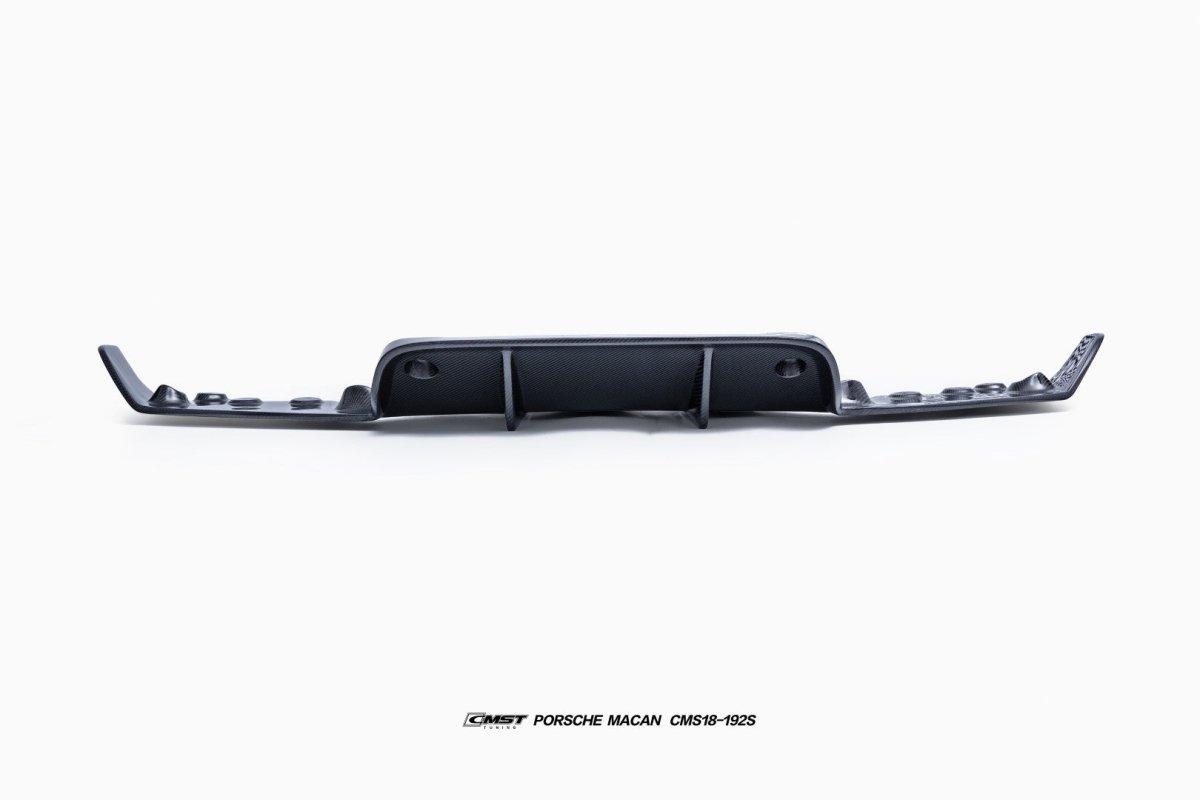Porsche Macan 95B.3 Base/S/T 2022 2023 2024 2025 with Aftermarket Parts - Rear Diffuser Carbon Fiber / FRP from CMST Tuning