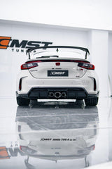 Honda Civic Type-R FL5 2023-ON with Aftermarket Parts - Pre-preg Carbon Fiber/FRP Rear Wing from CMST Tuning