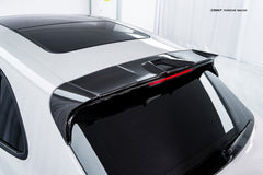 Porsche Macan 95B.3 Base/S/T 2022-2025 with Aftermarket Parts - Rear Roof Spoiler Carbon Fiber / FRP from CMST Tuning