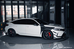 Honda Civic Type-R FL5 2023-ON with Aftermarket Parts - Pre-preg Carbon Fiber/FRP Side Skirts from CMST Tuning