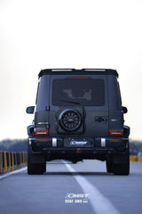 Mercedes Benz G-Class G63 AMG G550 W463A W464 2019 2020 2021 2022 2023 2024 with Aftermarket Parts - Spare Tire Cover Carbon Fiber / FRP from CMST Tuning
